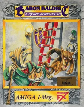 Baron Baldric - A Grave Adventure_Disk2 box cover front